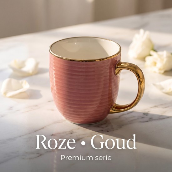 Gepersonaliseerd Moederdag Cadeaupakket: Luxe Koffiemok & 4 Foto Magneten