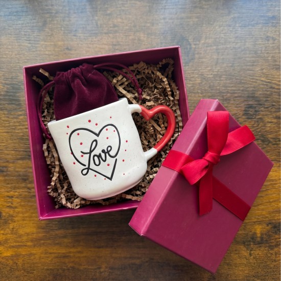 Gepersonaliseerd Moederdag Cadeaupakket: Luxe Koffiemok & 4 Foto Magneten