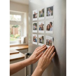 Retro Foto Magnet | Gepersonaliseerde Fotomagneet op Maat (A4)