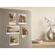 Retro Foto Magnet | Gepersonaliseerde Fotomagneet op Maat (A4)