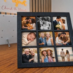 9 Grid vierkant Acrylic Premium Magneetbord