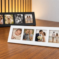 4 Grid Horizontaal Acrylic Premium Magneetbord