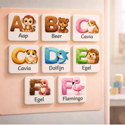 SQR Kids – Dieren Alfabet Magneten