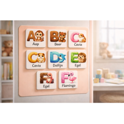 SQR Kids – Dieren Alfabet Magneten