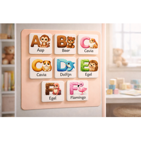 SQR Kids – Dieren Alfabet Magneten