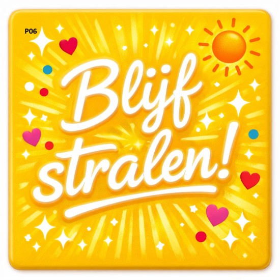 Positive Vibes Tekstmagneten