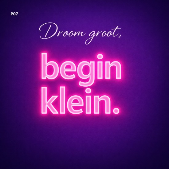 Positive Vibes Tekstmagneten