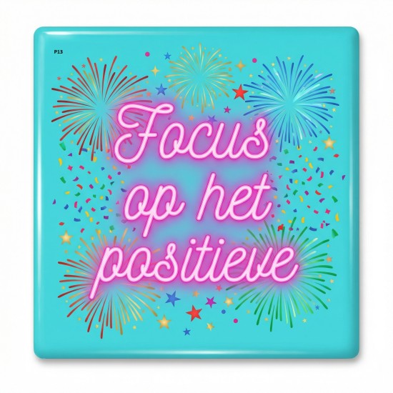 Positive Vibes Tekstmagneten