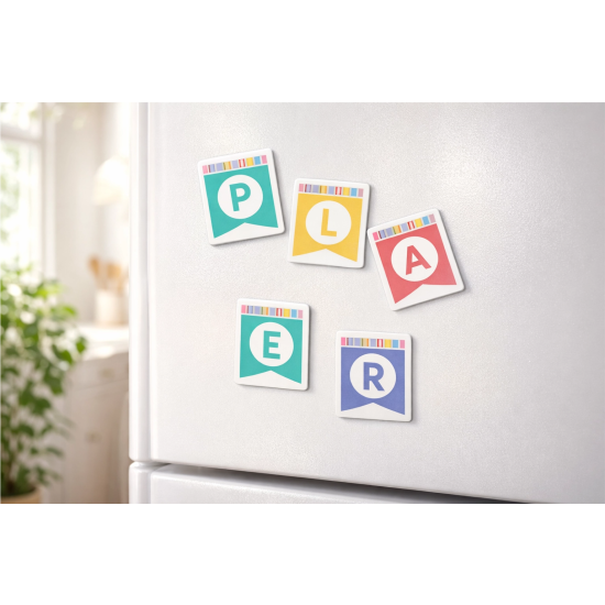 SQR Kids – Vlaggen Alfabet Magneten